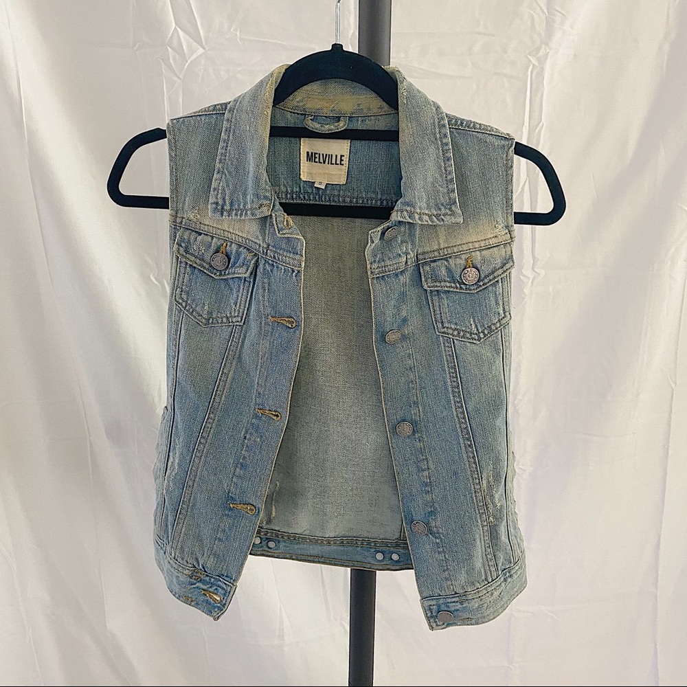 Denim vest
